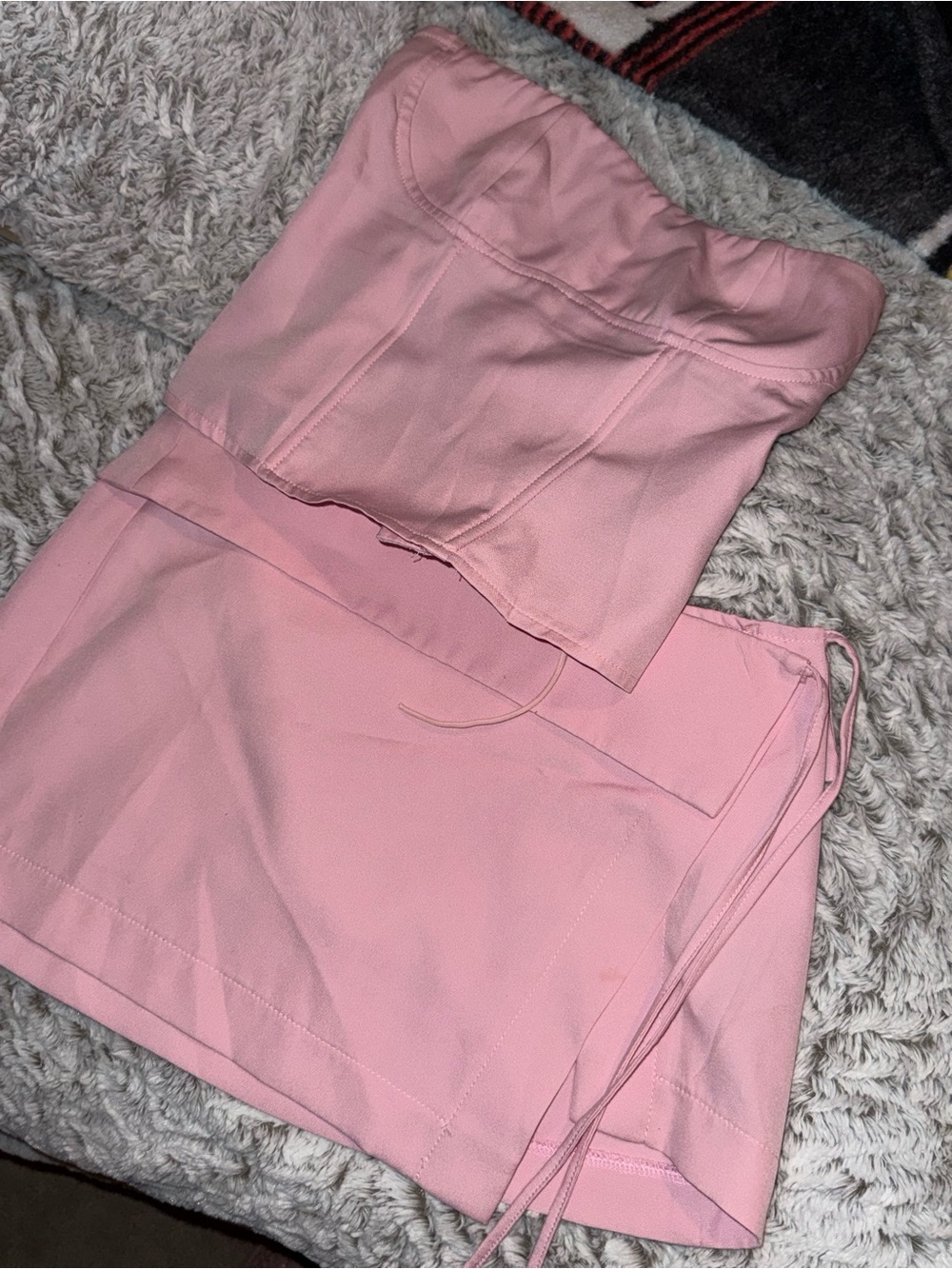 Edikted Corset and Skirt Set
